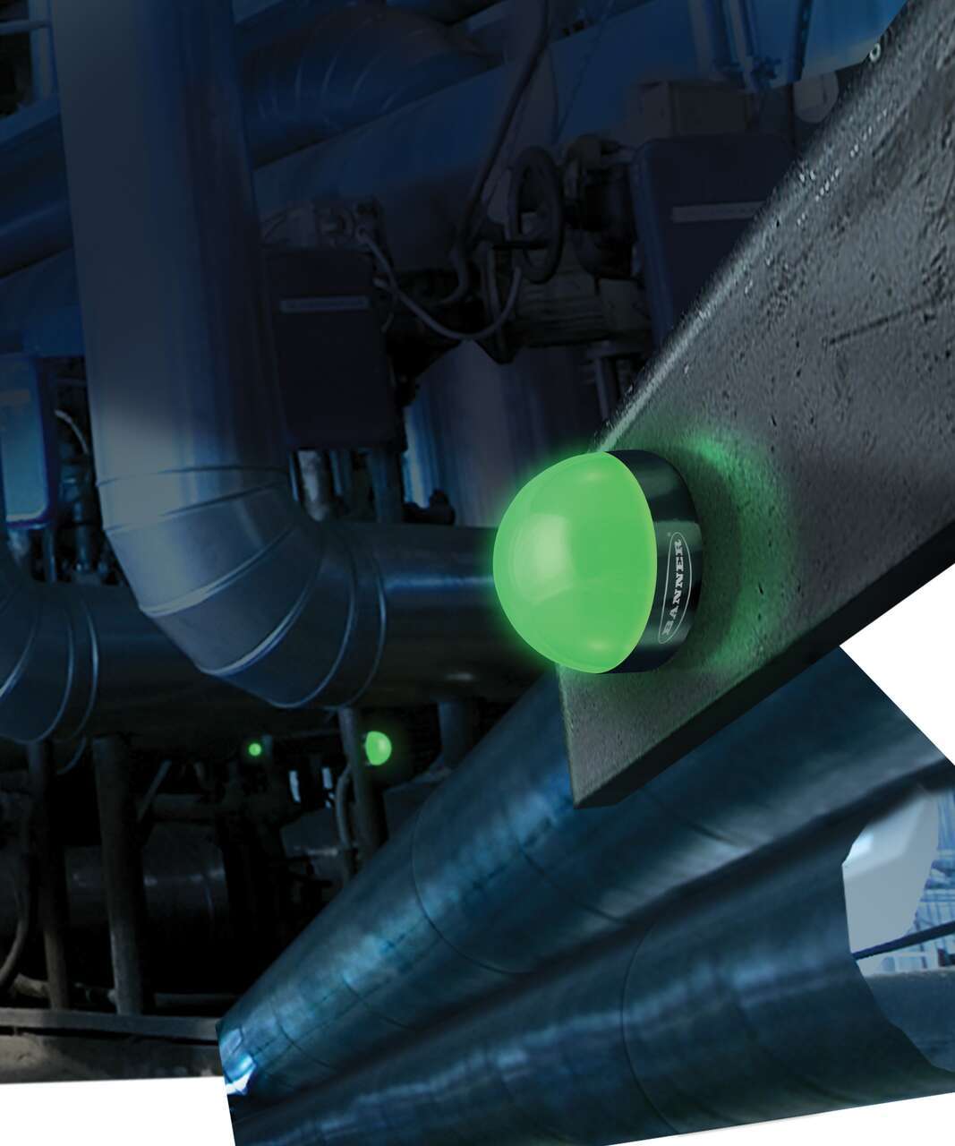 Intrinsically Safe Sensors Lighting Wireless Banner