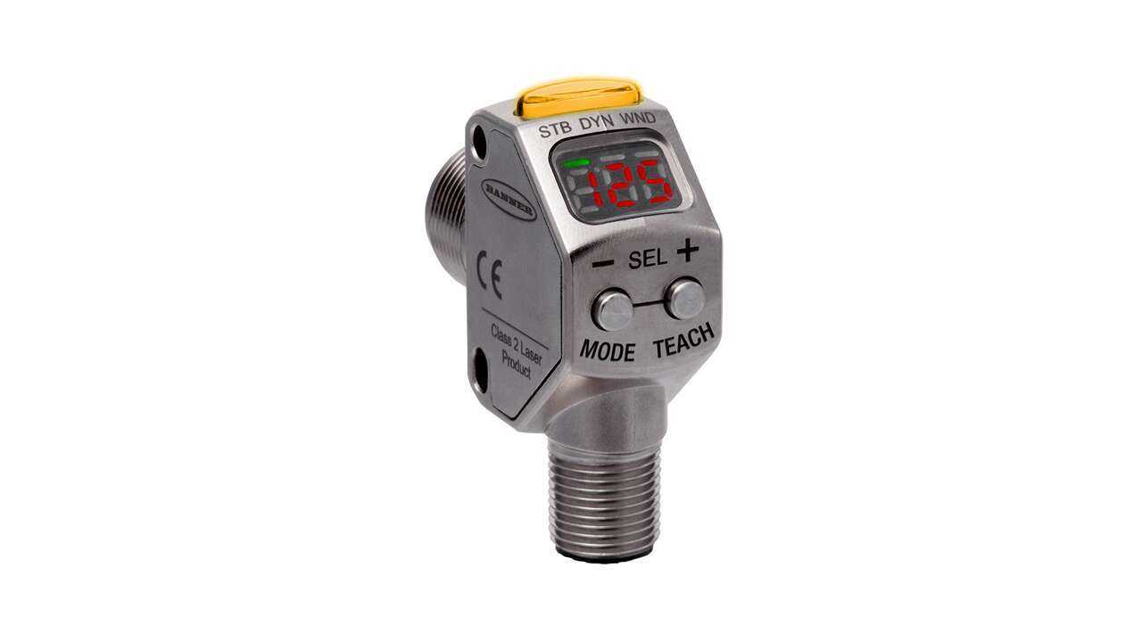 Q3x Ld50 Laser Contrast Sensor With Fixed Background Suppression