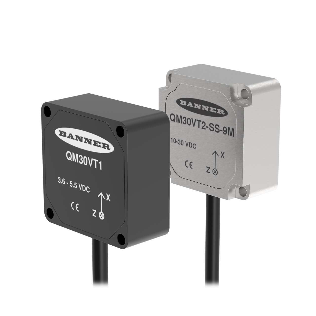 QM30VT Series vibration and temperature sensors