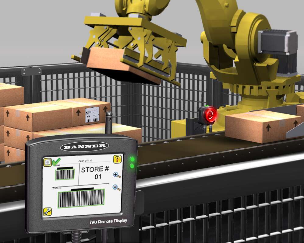 code reading in a robotic work cell