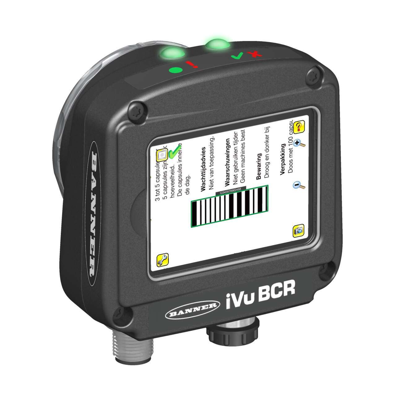 iVu BCR imager-based barcode reader