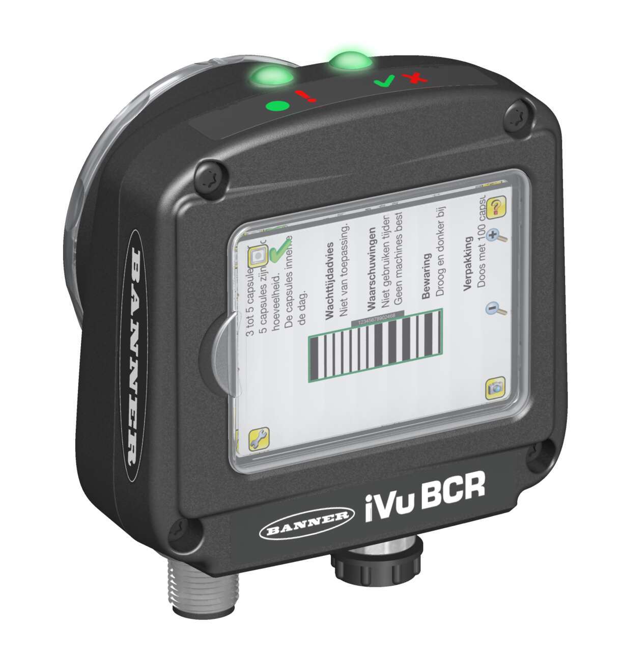 iVu BCR imager-based barcode reader