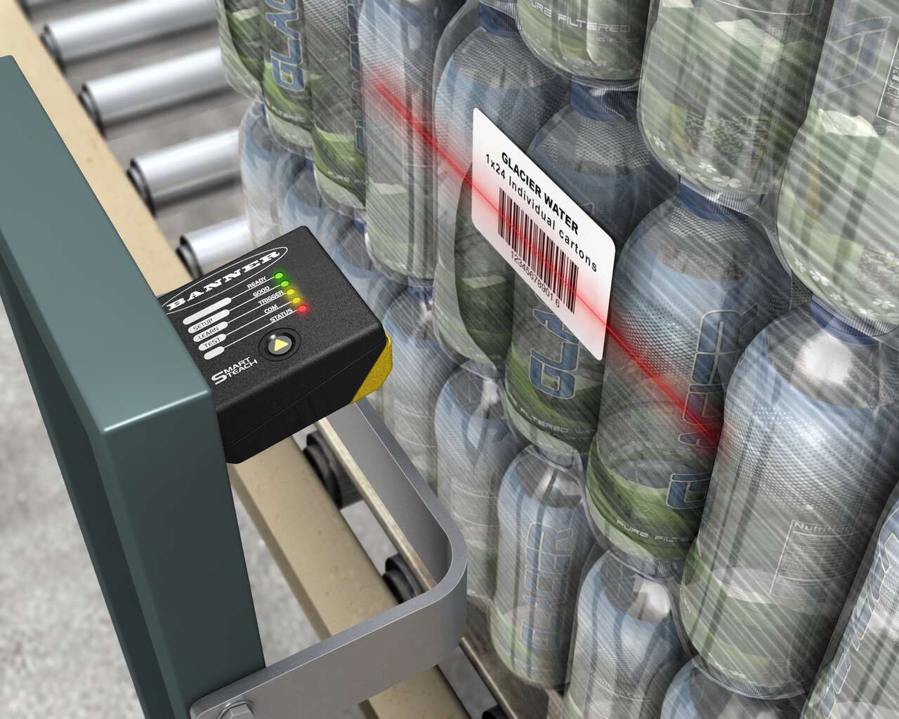 Barcode Confirmation on Pallet