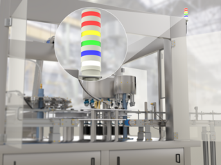 Dynamic Maintenance Indication on a Beverage Line