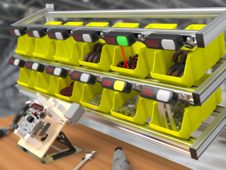 Multiproduct Light-Guided Assembly Station