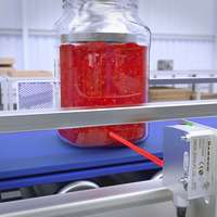 Clear Glass Jar Detection for Food and Beverage Splash Zone
