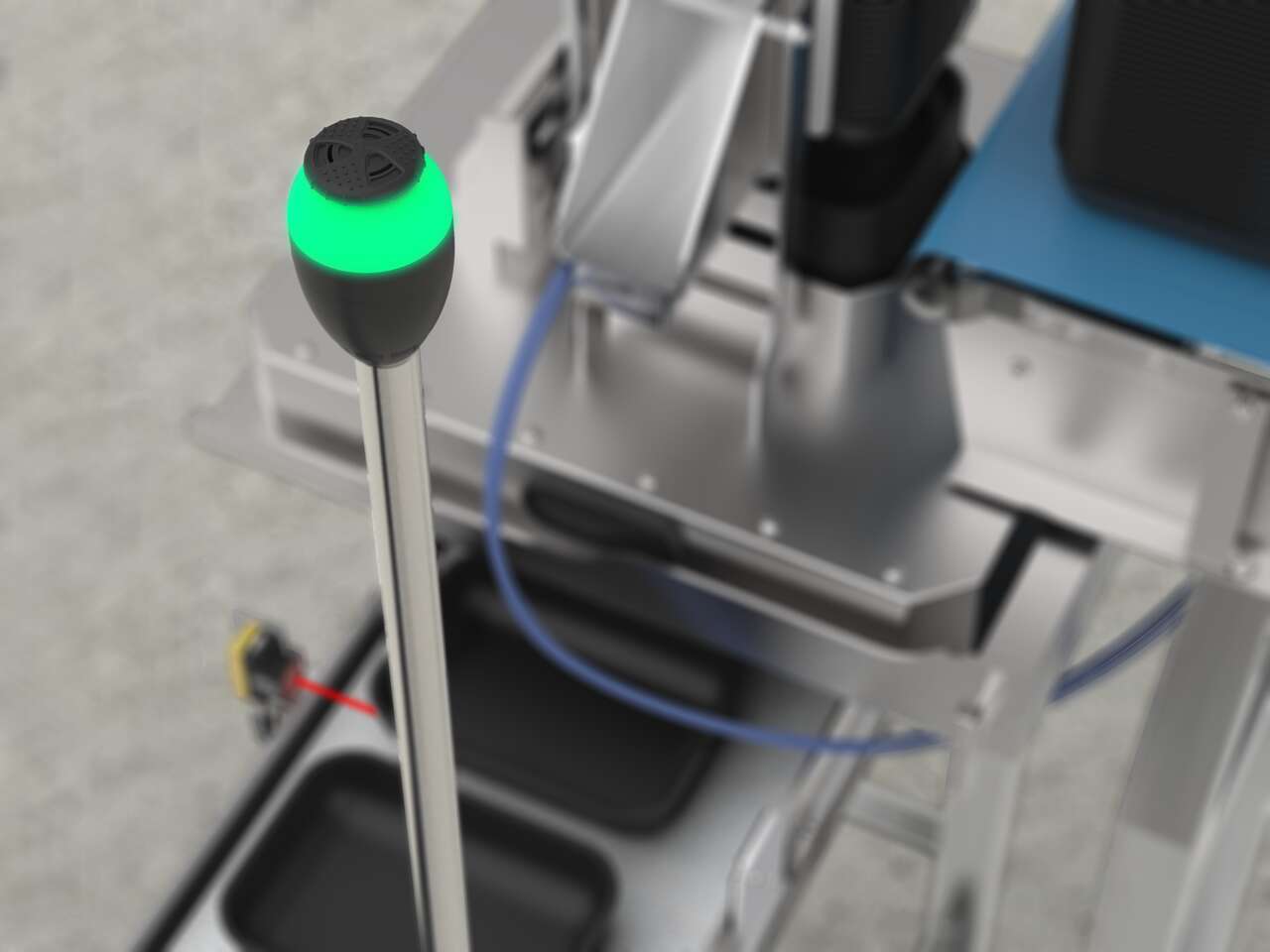 Programmable Multicolor LED Indicator Selection