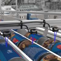 Refrigerated Breakfast Roll Detection on Multi-Lane Conveyor