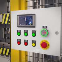 Easy Panels with Multicolor Indicators and Touch Buttons