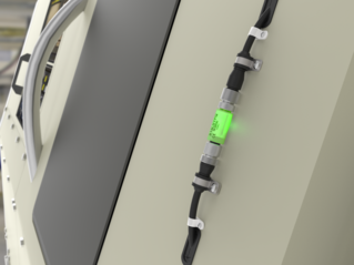 S15L Series In-Line Sensor Status Indicator