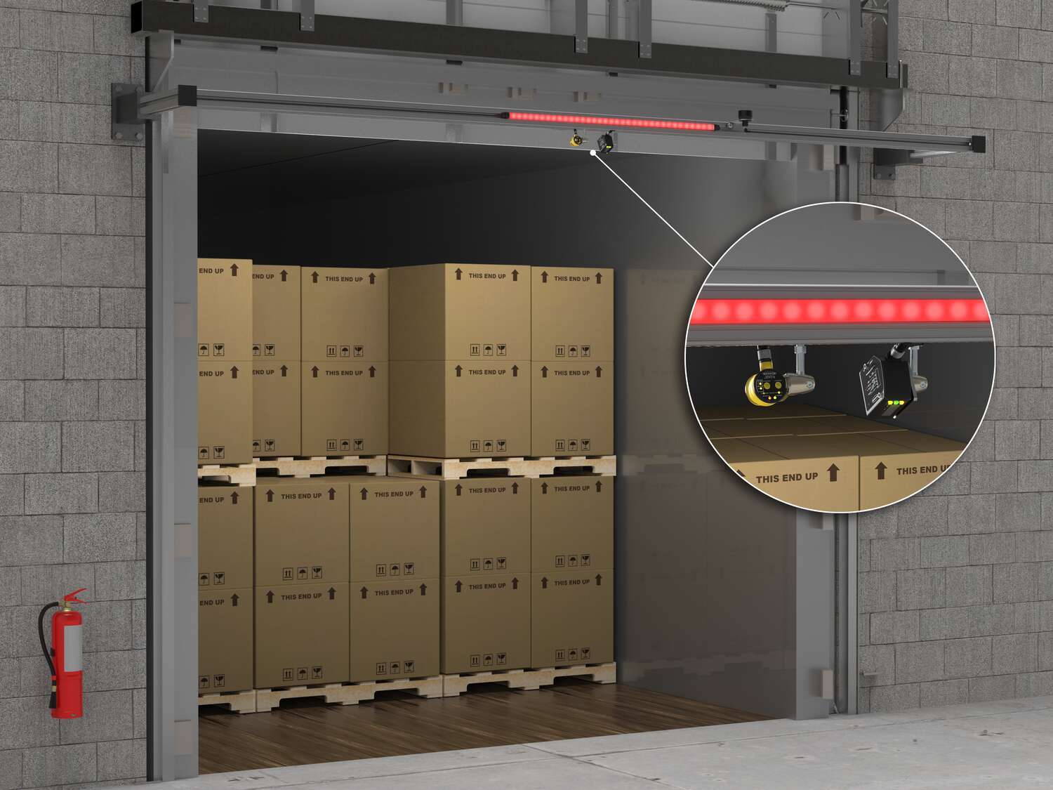 WLS15 Dock Door Monitoring for Material Handling