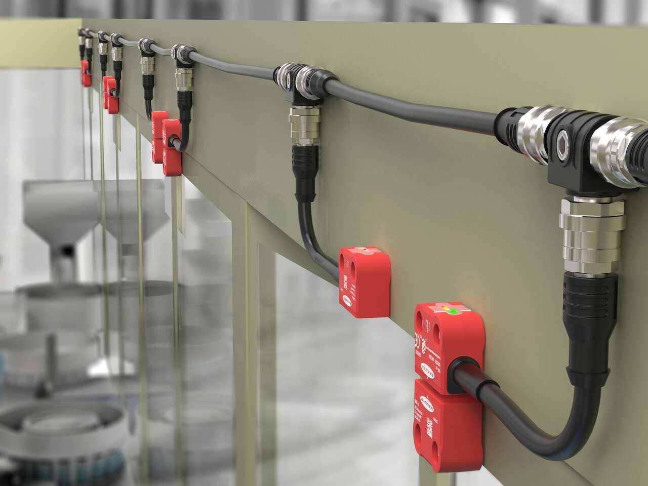 Monitoring Safety Doors on a Case Packer