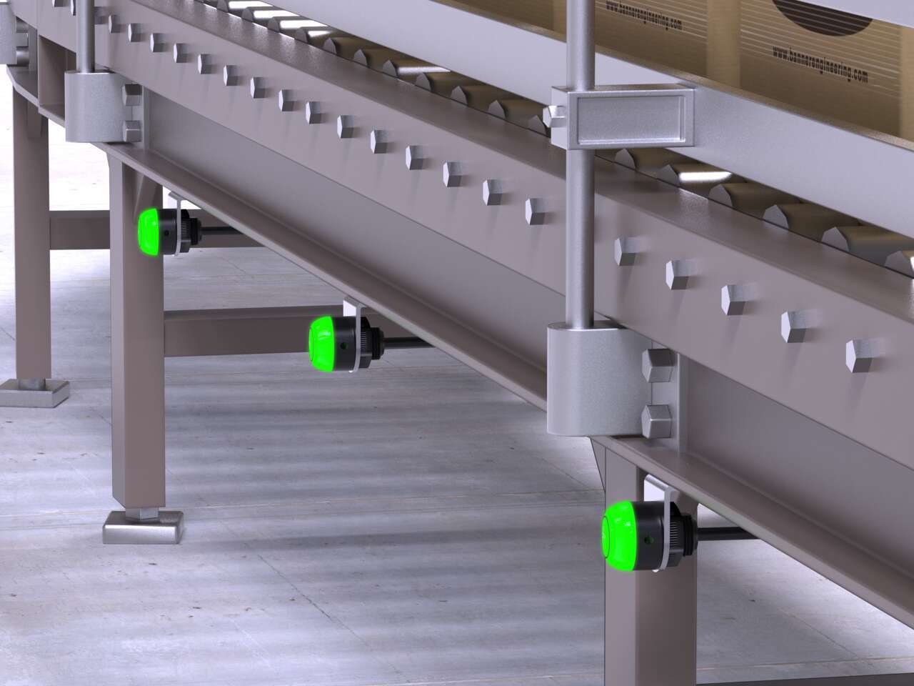 Operator Indication on Conveyor Systems