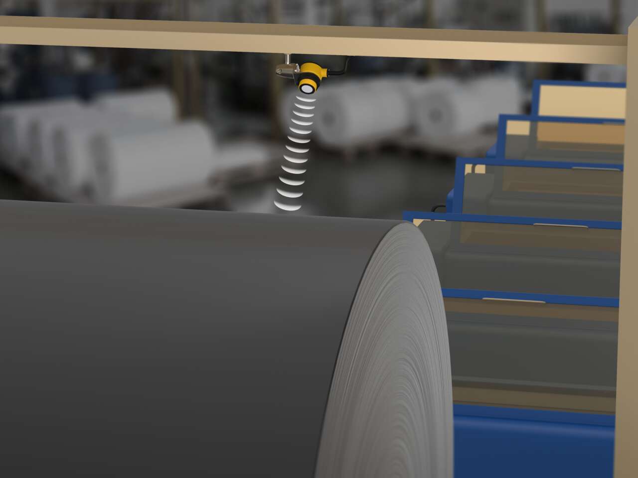 Accurate Roll Diameter Measurement of Electrode Film