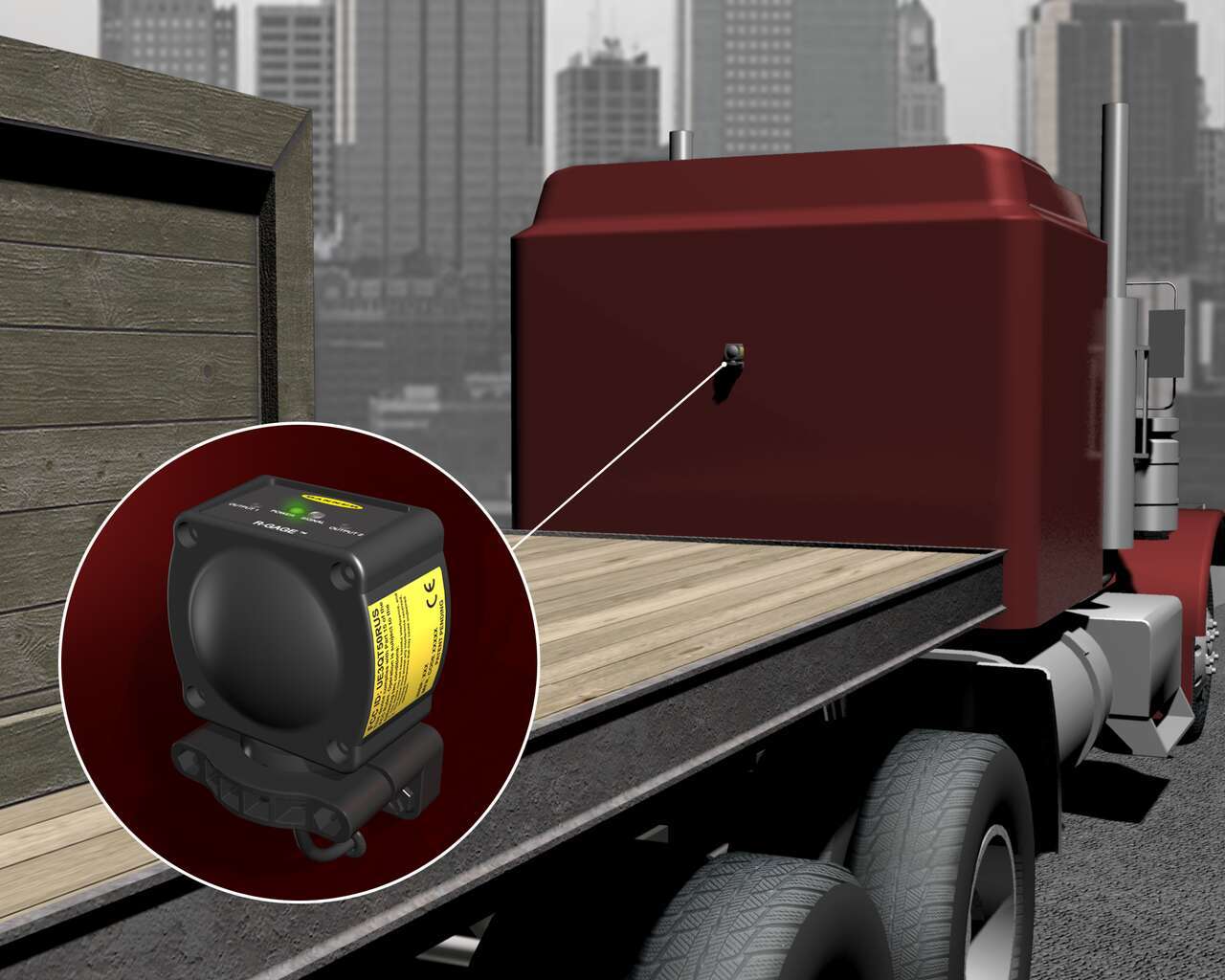 Object Detection on a Flat-Bed Trailer