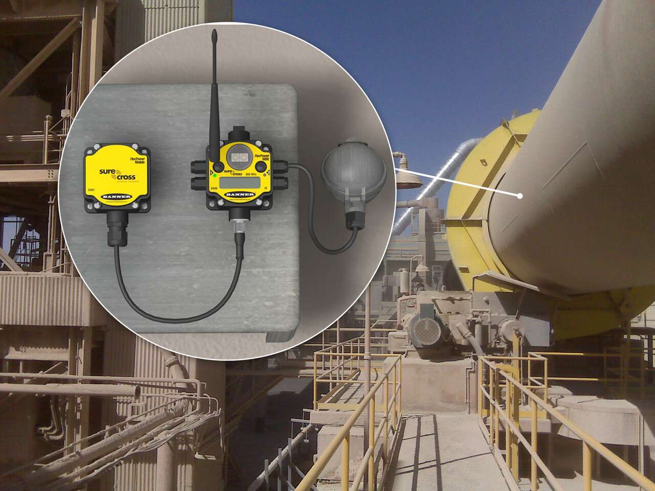 Monitoring Rotating Equipment in Unsafe or Harsh Conditions