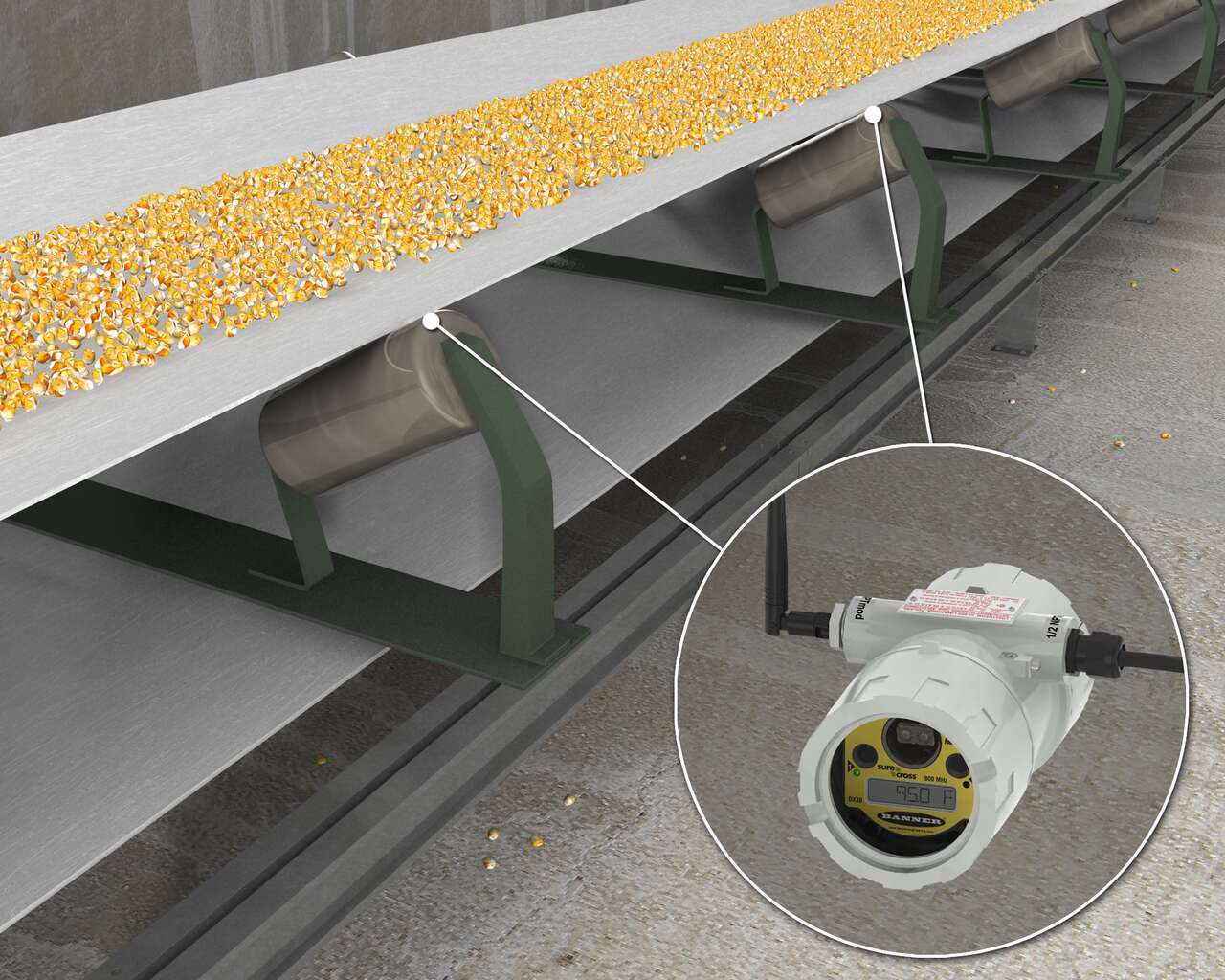 Monitoring Motor and Bearing Temperatures in Hazardous Areas