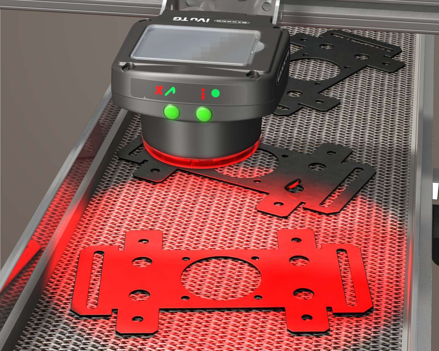 Punch Hole Inspection Image