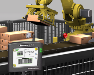 Robotic Cell Industrial Barcode Inspection