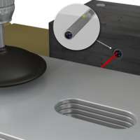 Stack Height Detection of Metal Parts