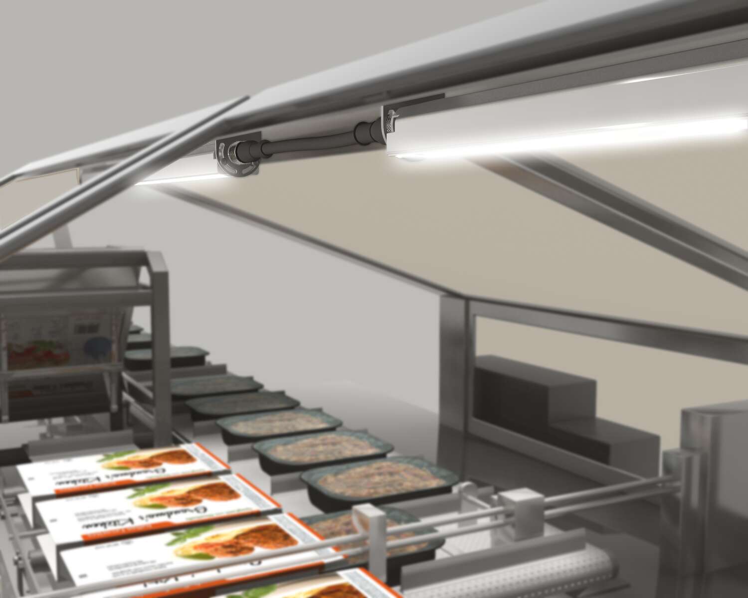 Illuminating Inside a Cartoner Image