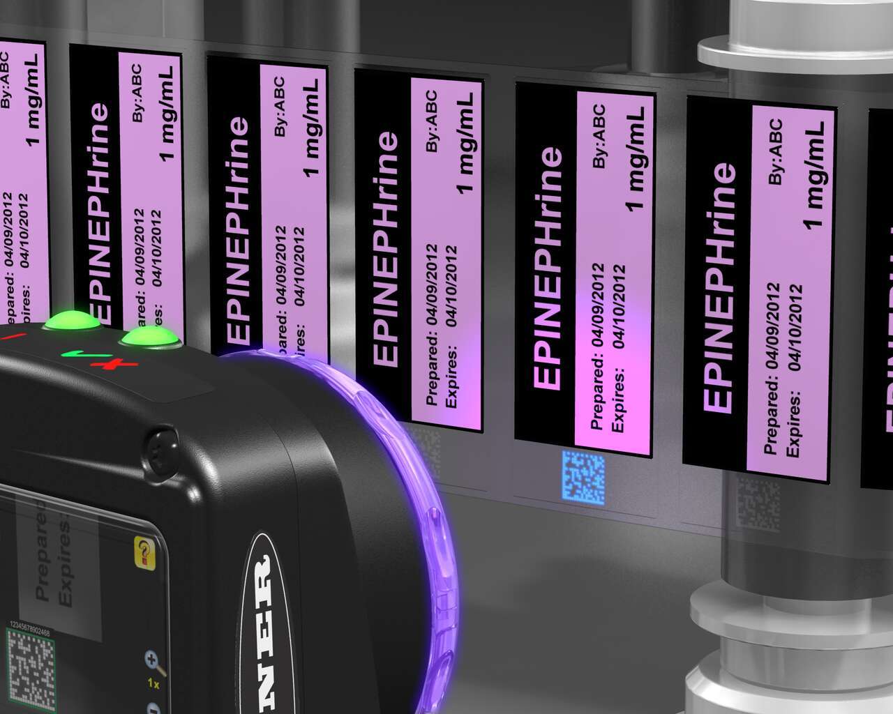 Industrial Barcode Verification on Clear Labels