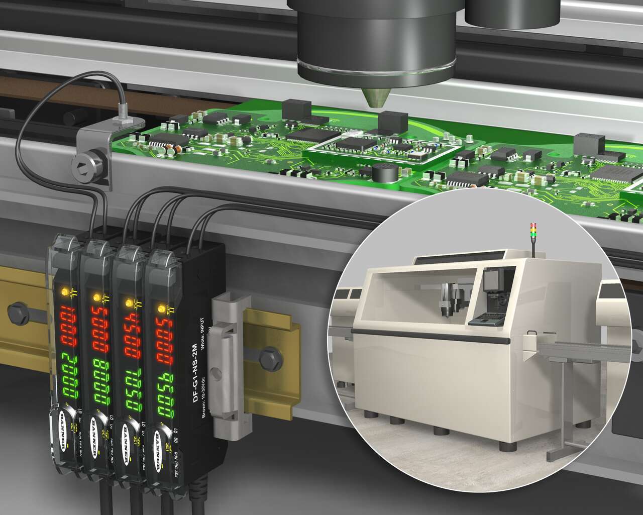 Pick and Place Machine Leading Edge Detection