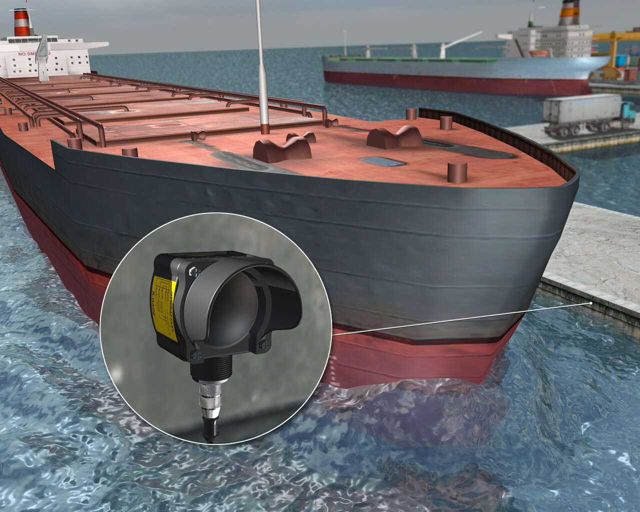 Ship Collision Avoidance and Traffic Monitoring in Harbors