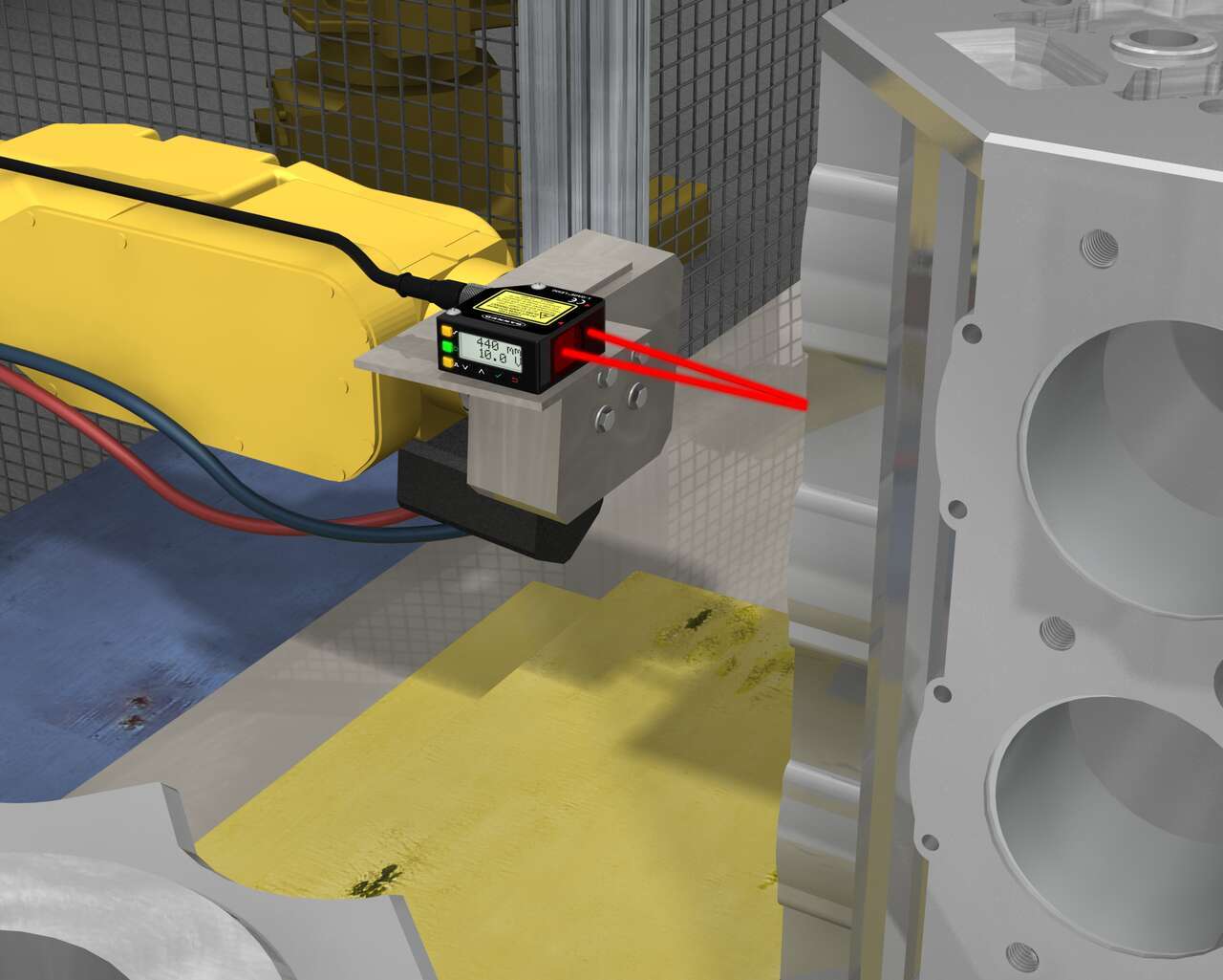 Engine Block Part-In-Place Detection