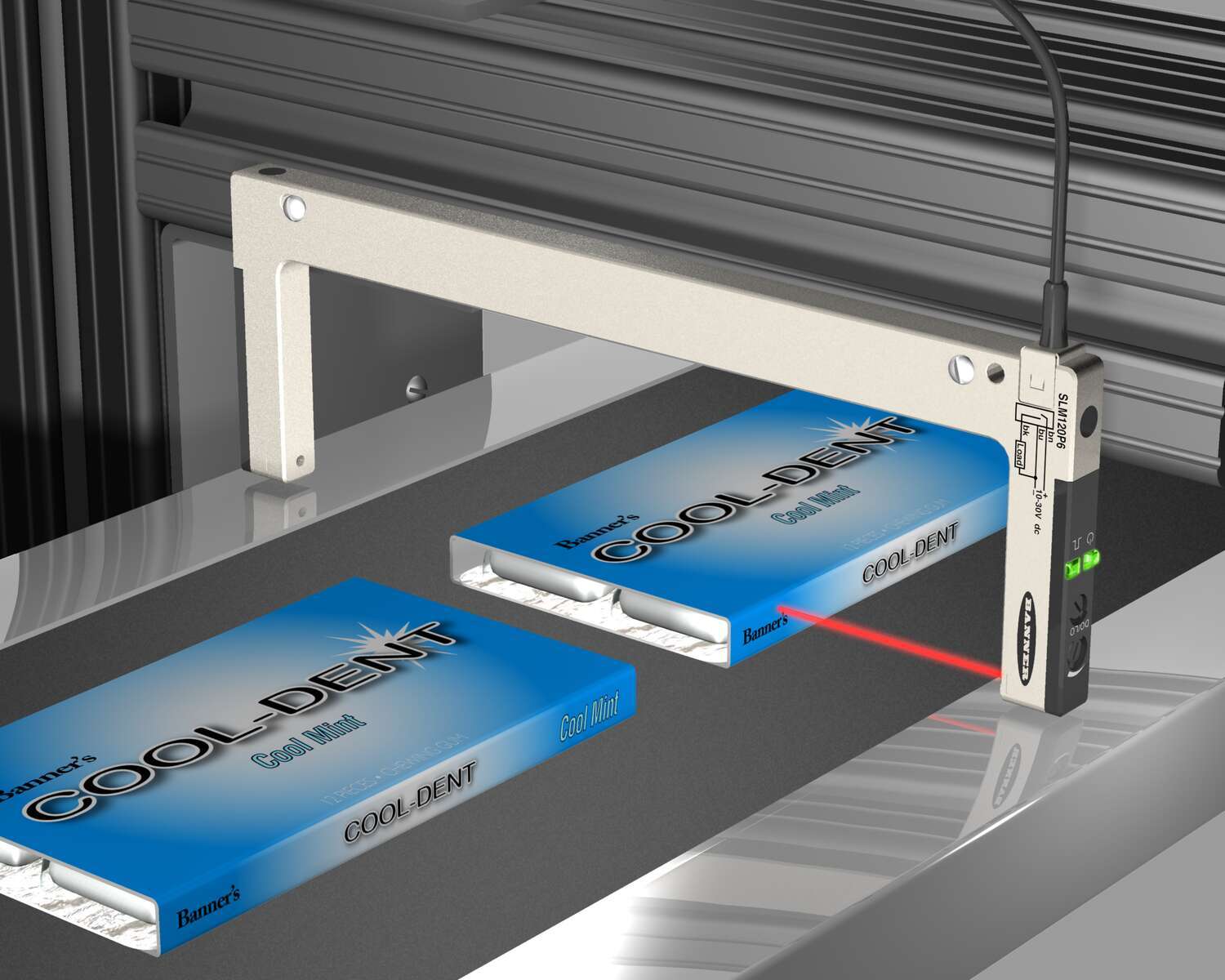 SLM Slot Sensor Gum Package Line