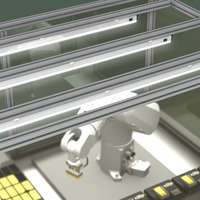 Highly Bright, Robust Lighting for Robotic Cells
