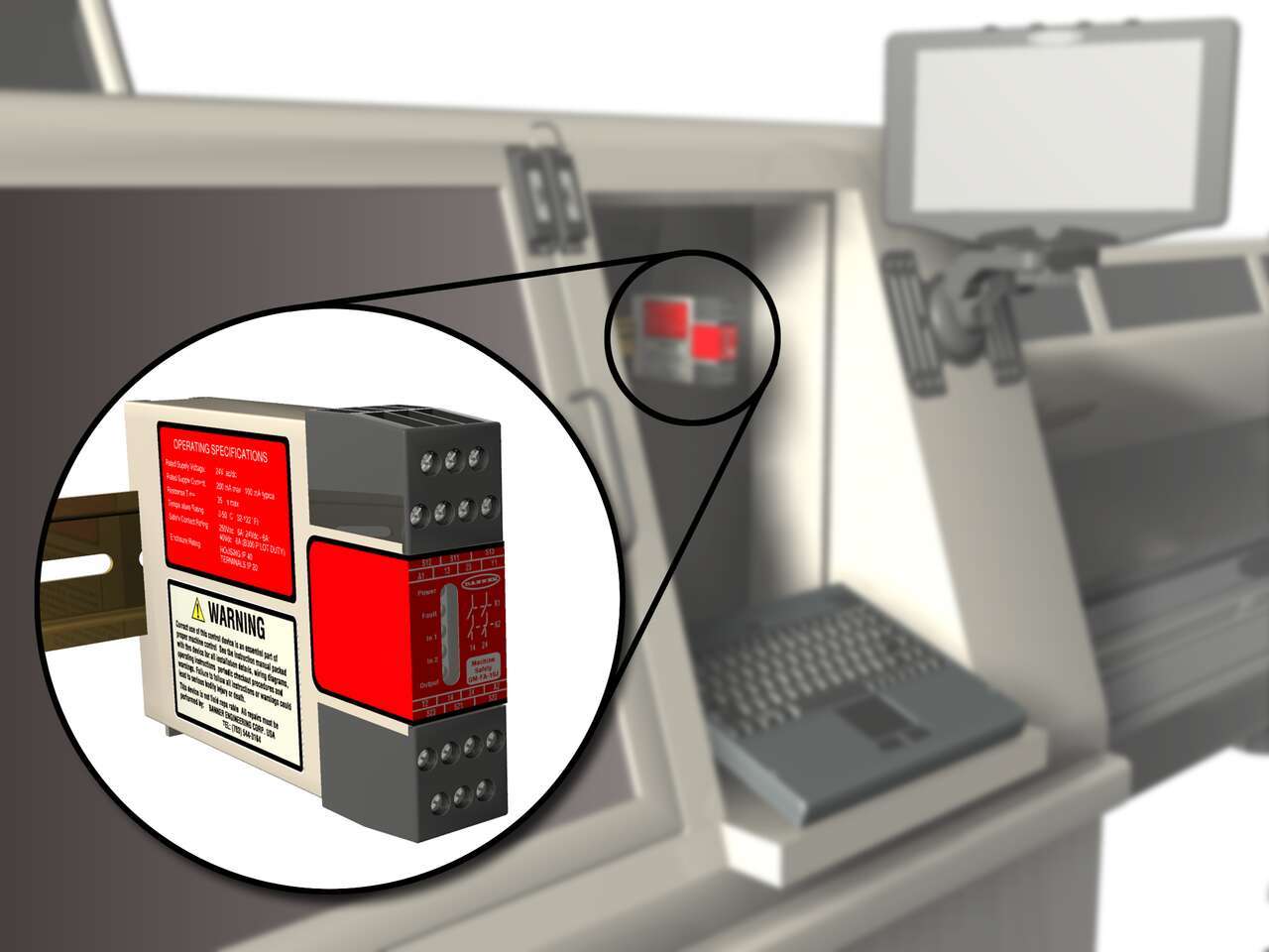 Gate Monitoring Module