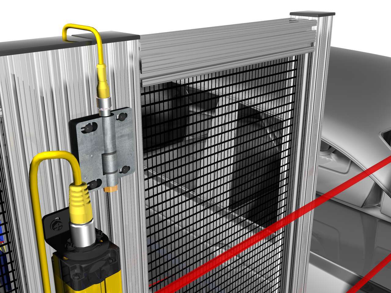 Area and Gate Guarding on Automotive Assembly Line