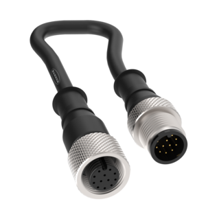 M12 12-Pin Cordsets