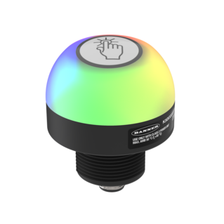 K50 Pro 50 mm Programmable Color Pick-to-Light Touch Button
