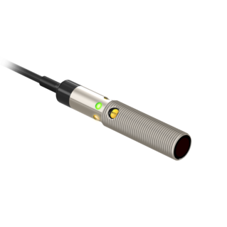 M12系列直径12毫米的金属圆柱形传感器