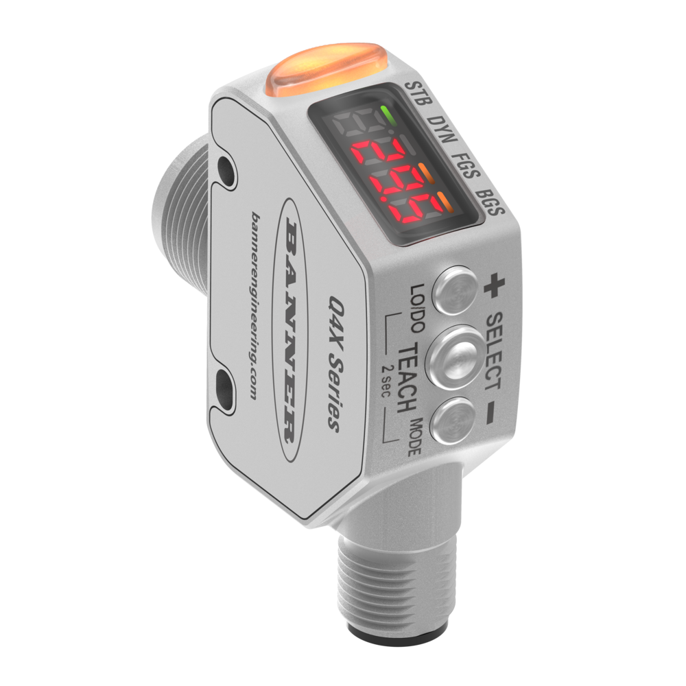 Q4X Series Rugged All Purpose Photoelectric Sensor