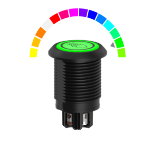 S22 Pro 系列 22 mm 可编程多色面板触摸按钮