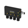 R90C-4B21-KQ,  In-Line Converter, 4 Port IO-Link Hub