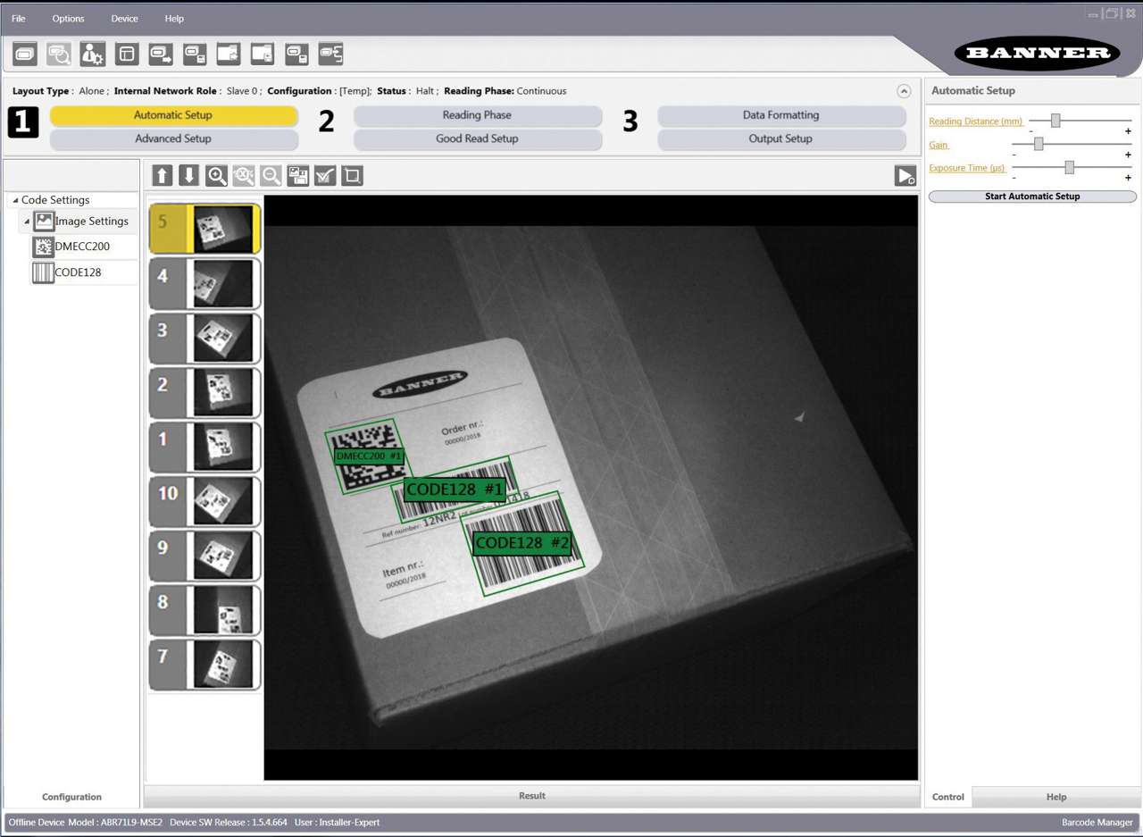 Barcode Reader Software (1D, 2D)