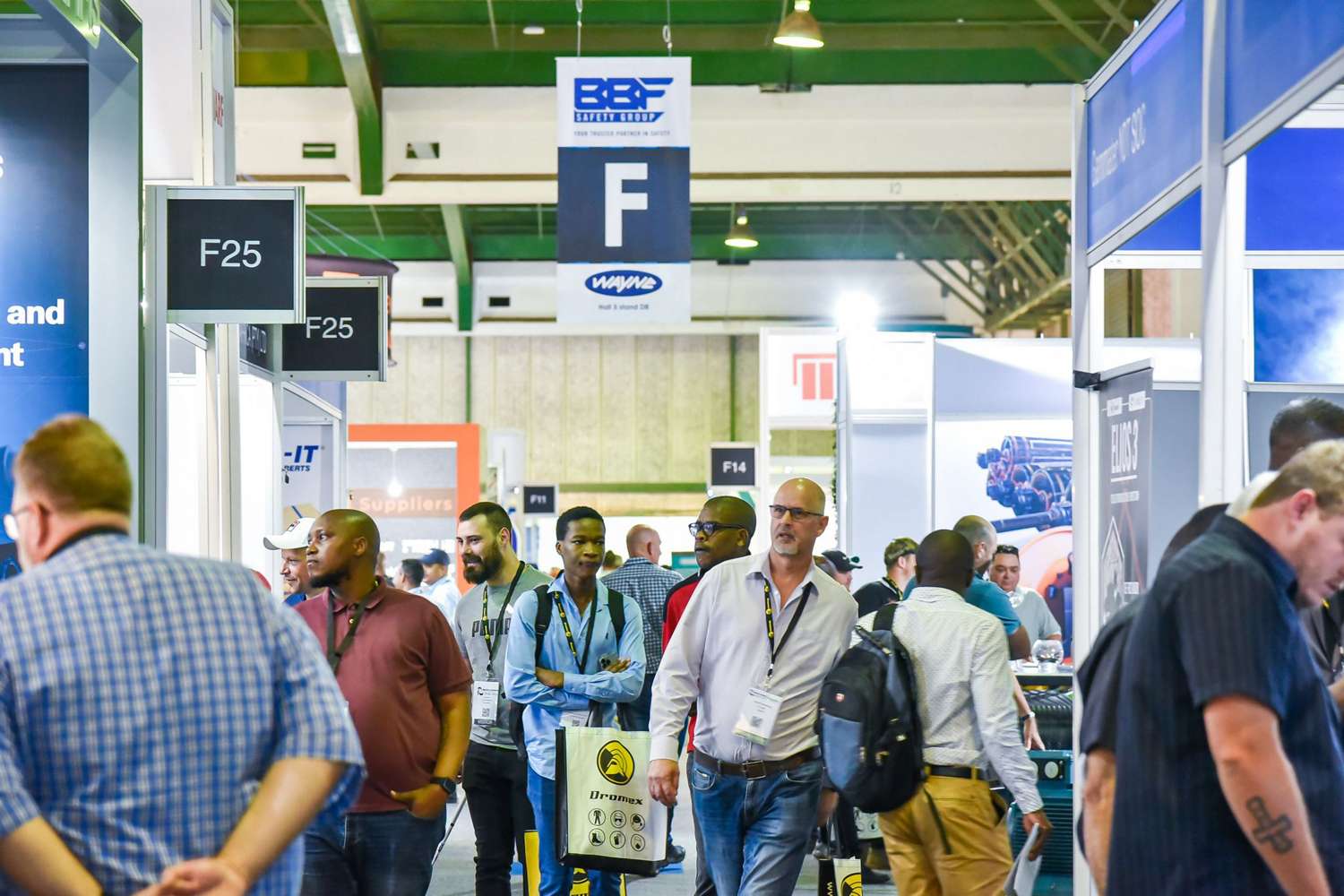 Electra Mining Africa trade show