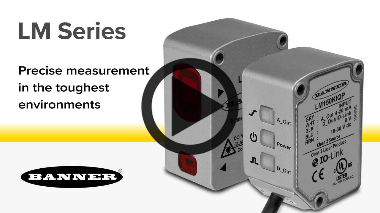 LM Series Precision Laser Measurement Sensor