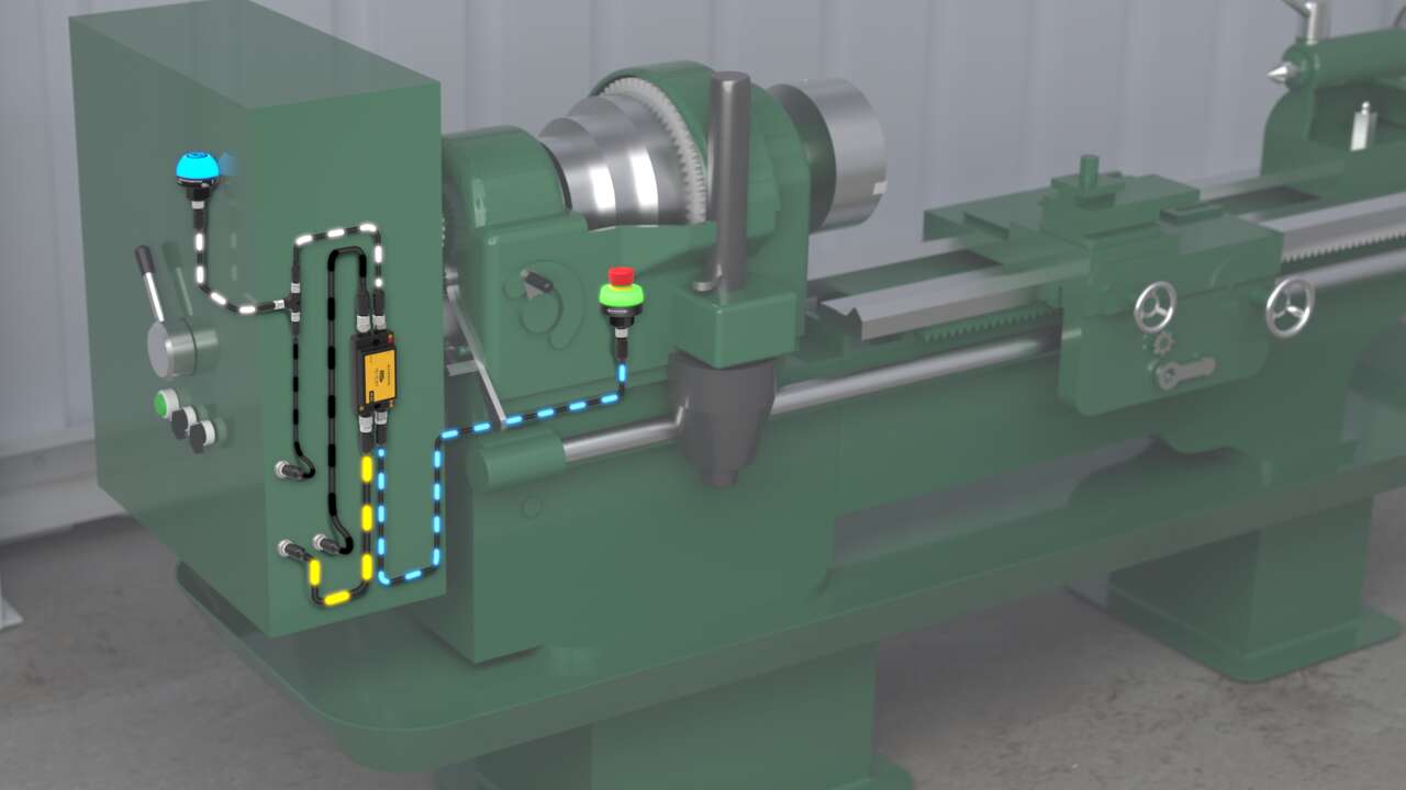 On-Machine Safety Switching with Manual Reset