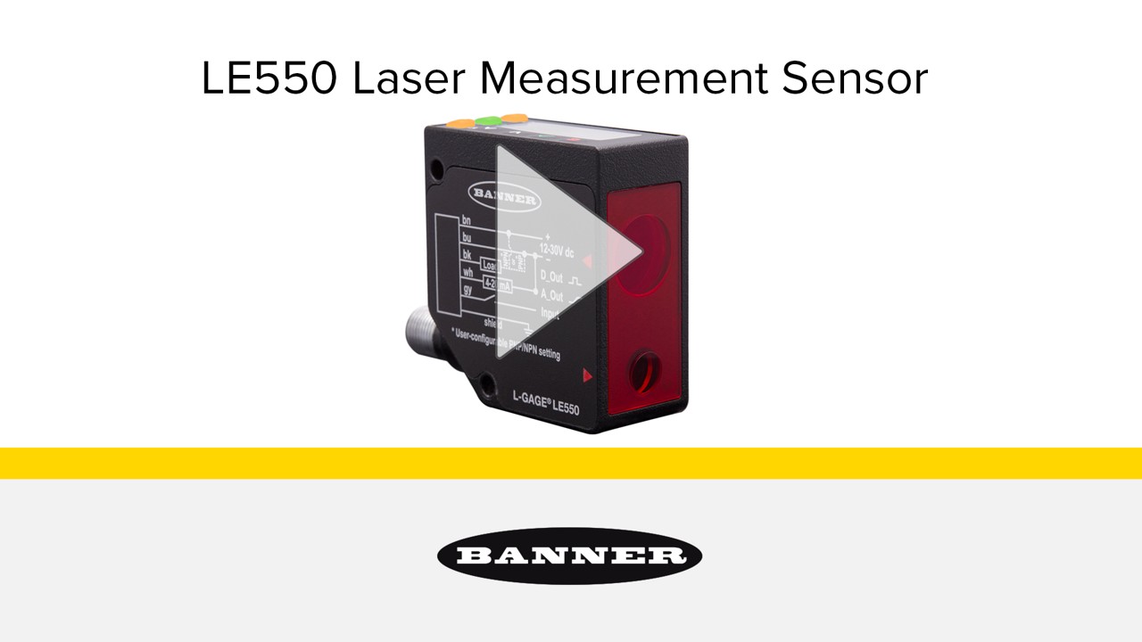 LE550 Laser Measurement Sensor [Video]