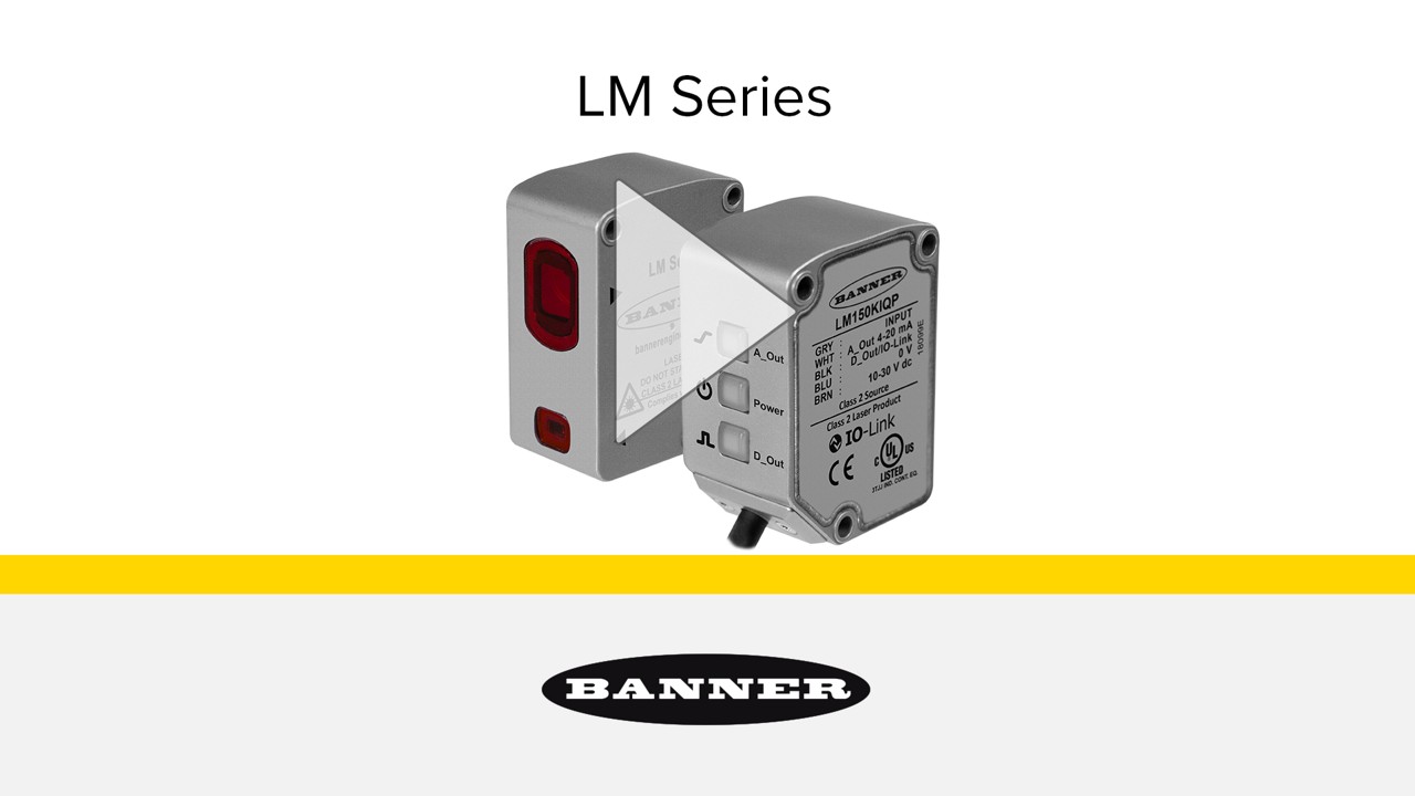 LM Series Precision Laser Measurement Sensor