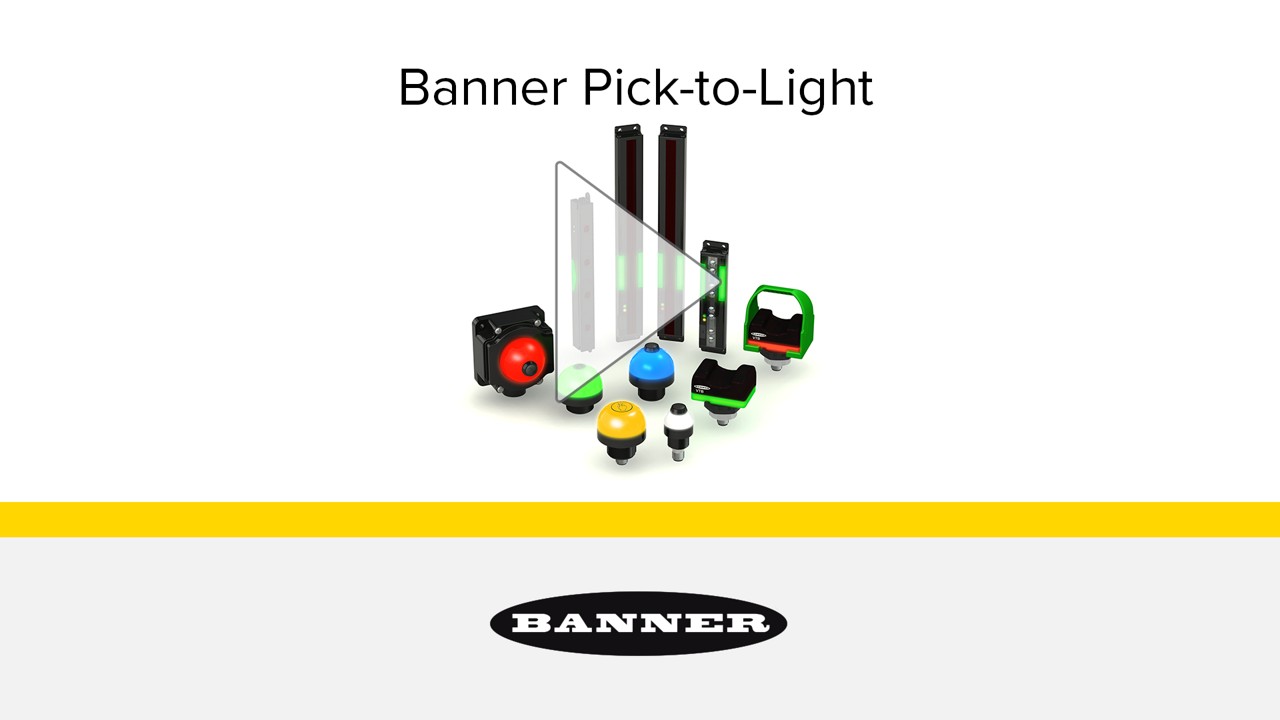 Banner Pick-to-Light Demonstration [Video]