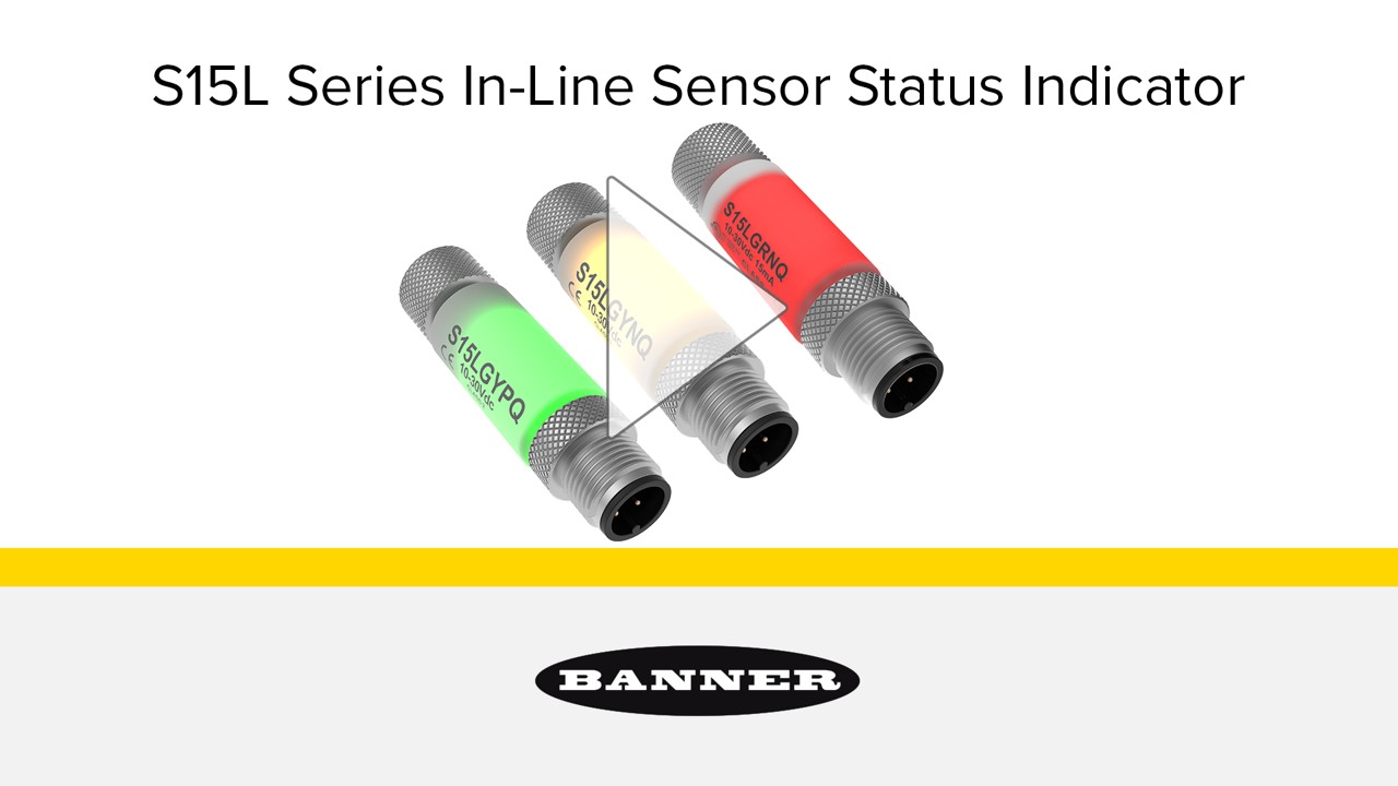 S15L Series In-Line Status Indicator