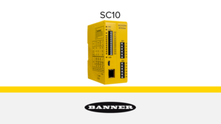 SC10 Series Compact Safety Controller / Relay Hybrid