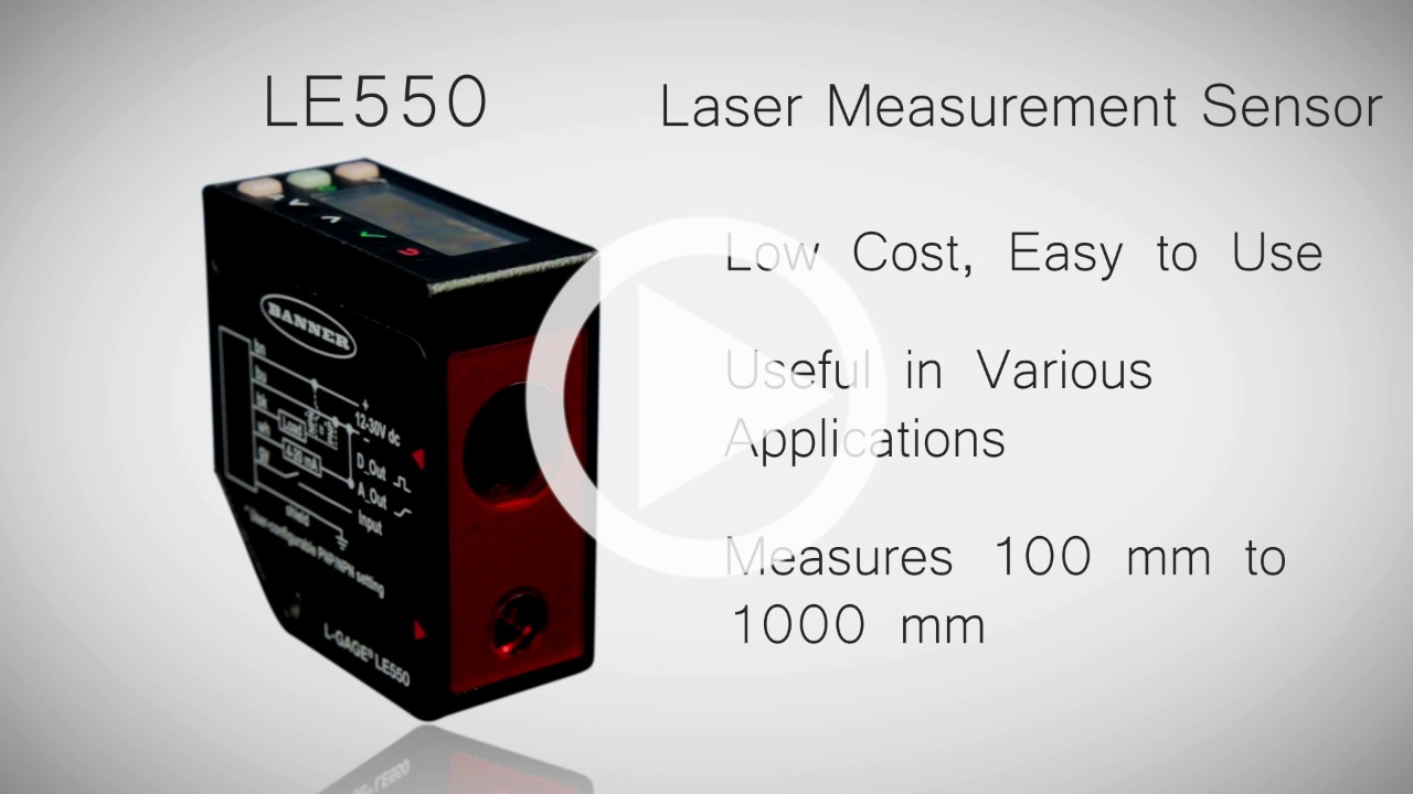LE550 Laser Measurement Sensor [Video]