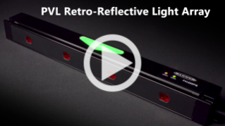 PVL Retroreflective Light Array for Lean Manufacturing